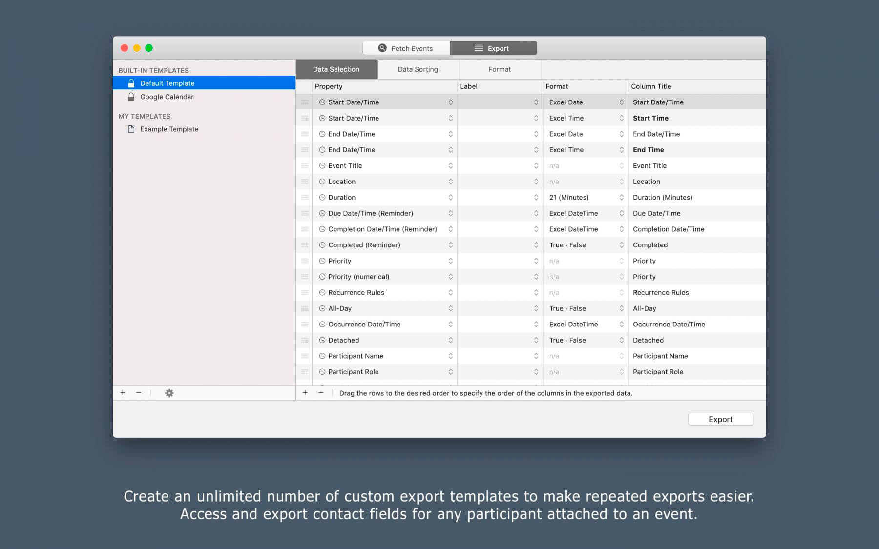 Export Calendars Pro 1.9.2